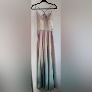 Ombré Sparkle Gown